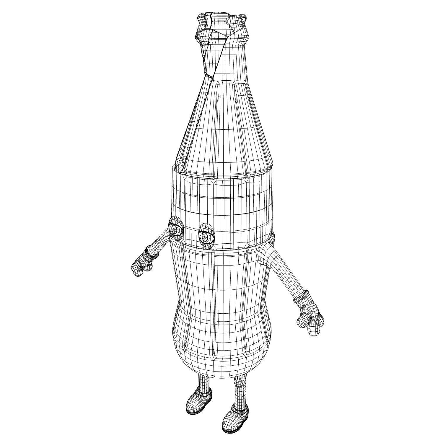 Cartoon Characters 3D model_14