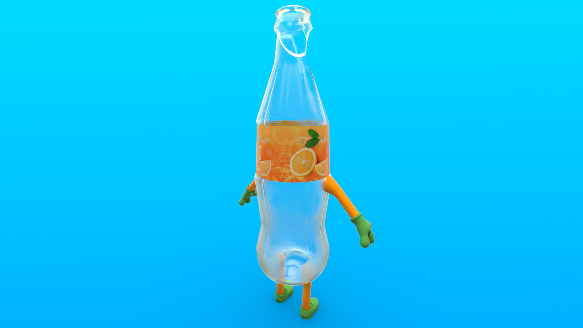 Cartoon Characters 3D model_4