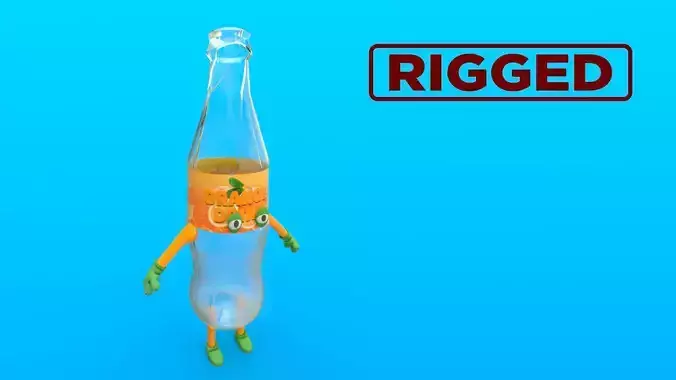 Cartoon Characters 3D model