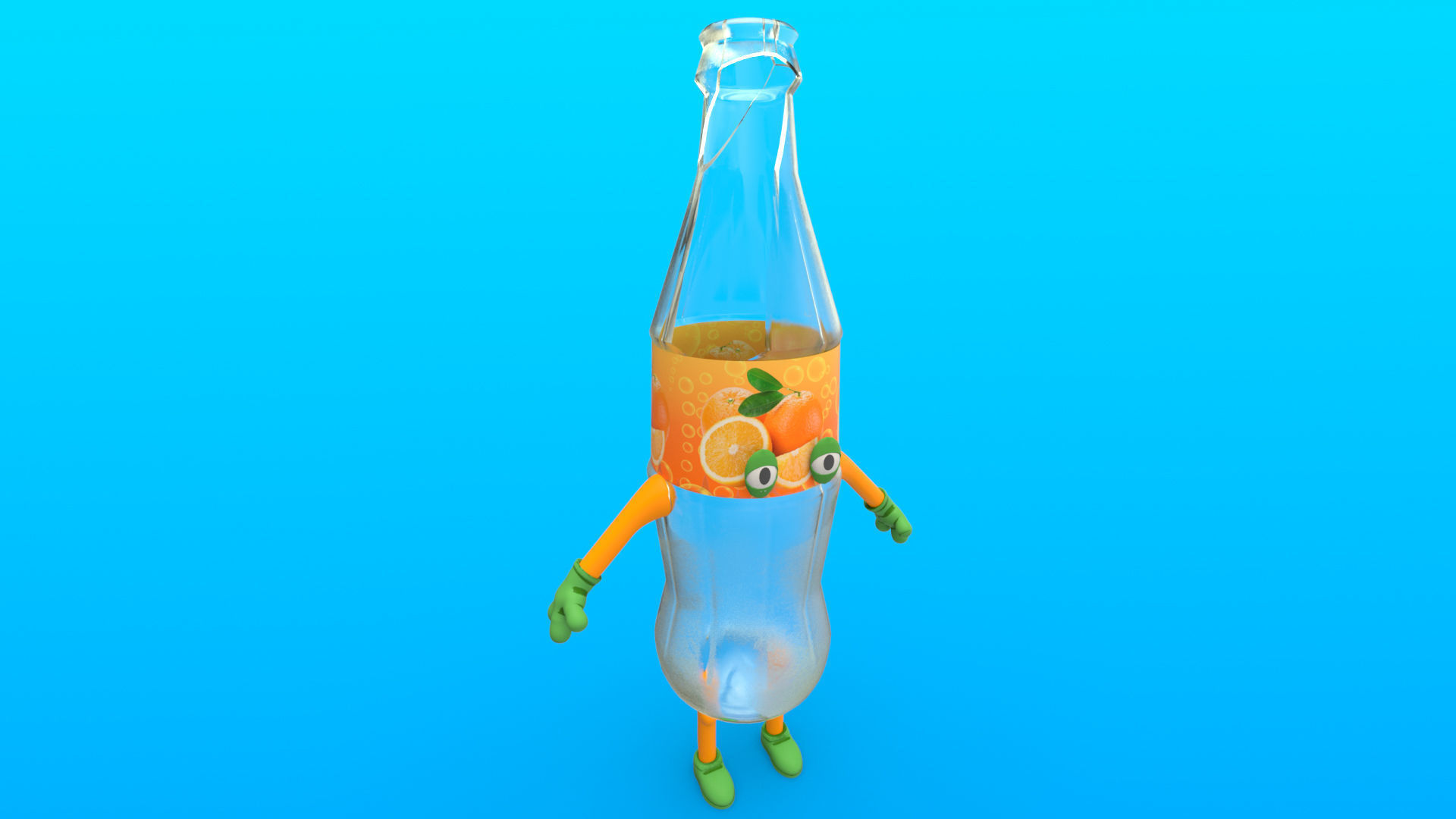 Cartoon Characters 3D model_7