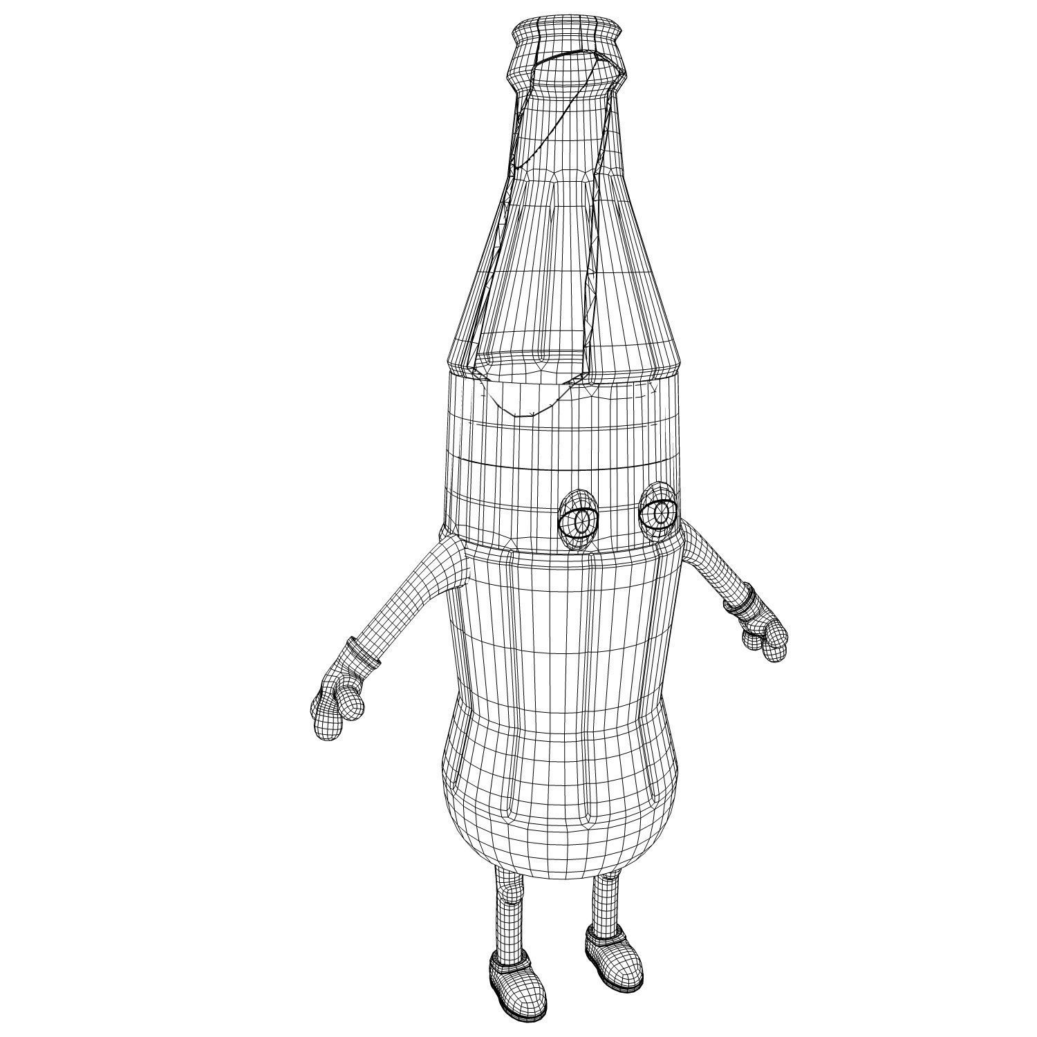 Cartoon Characters 3D model_13