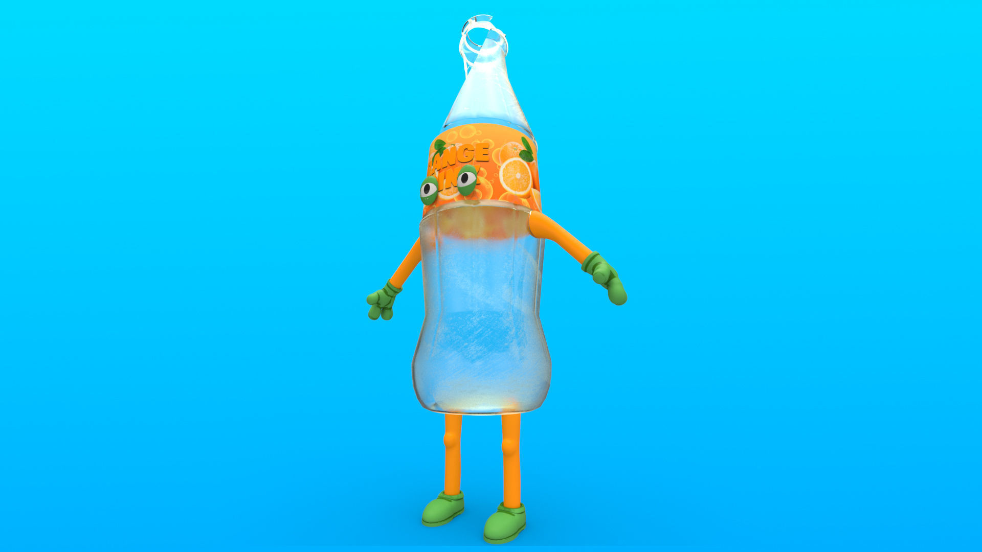 Cartoon Characters 3D model_5