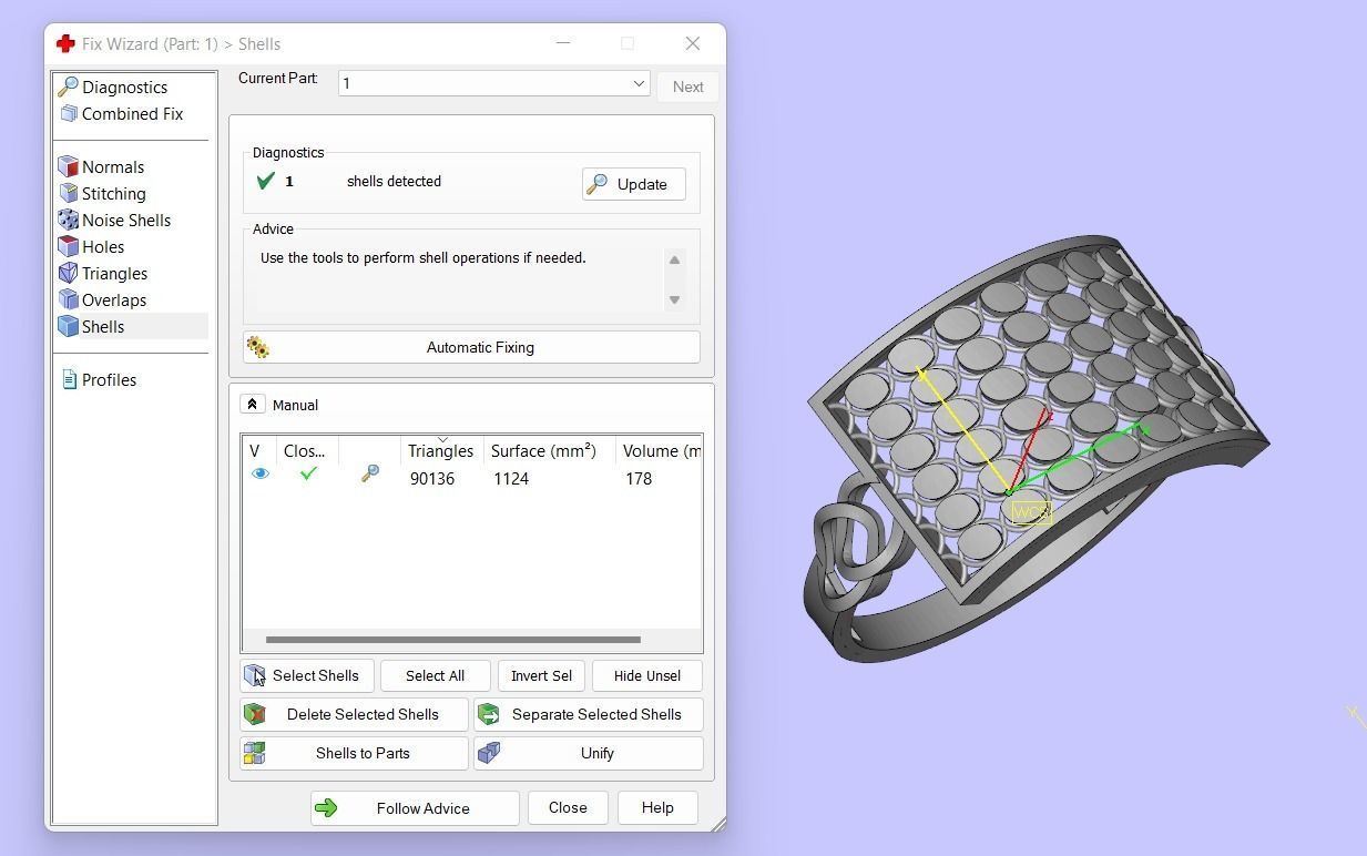 PACK OF 12 PLAIN RINGS 3D print model_29