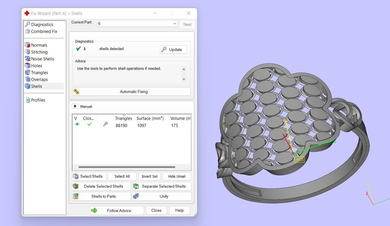 PACK OF 12 PLAIN RINGS 3D print model_27