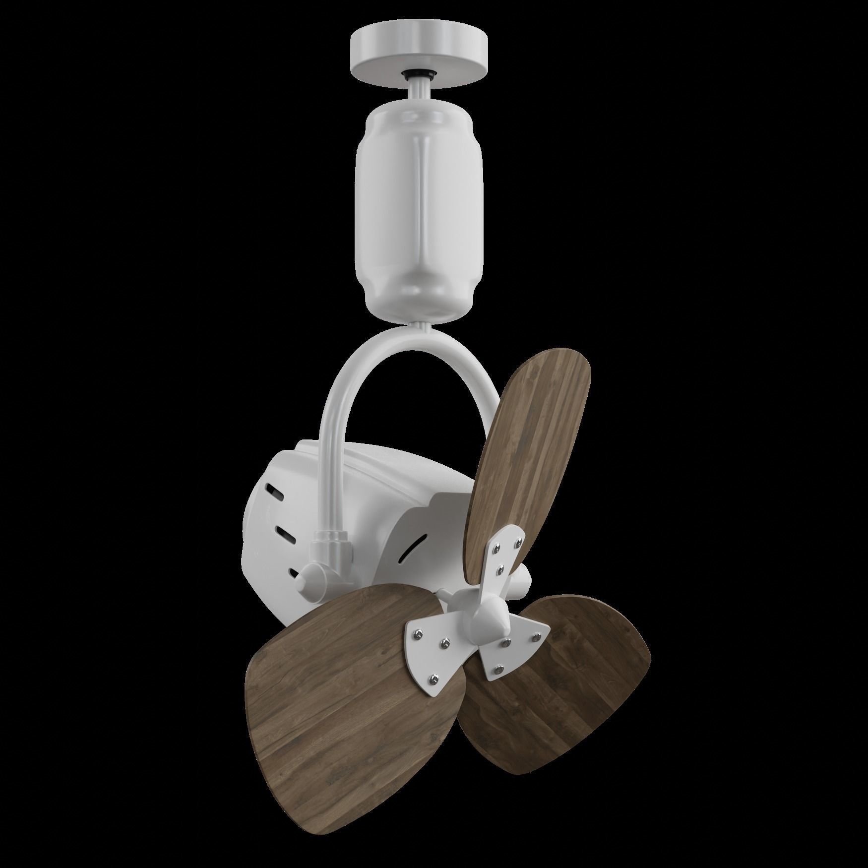 3D model Corner Ceiling Fan 3d model VR / AR / low-poly | CGTrader