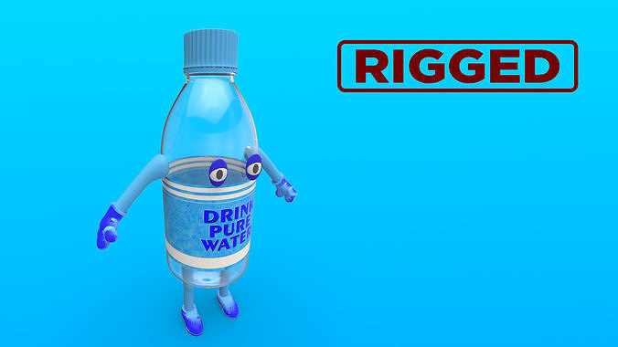 Cartoon Characters 3D model