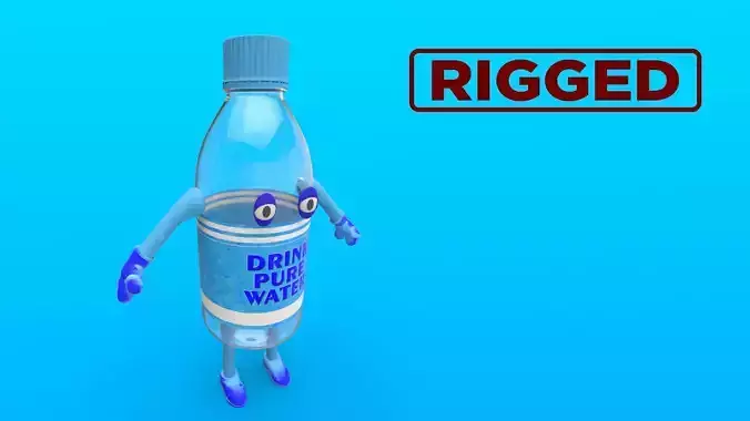 Cartoon Characters 3D model