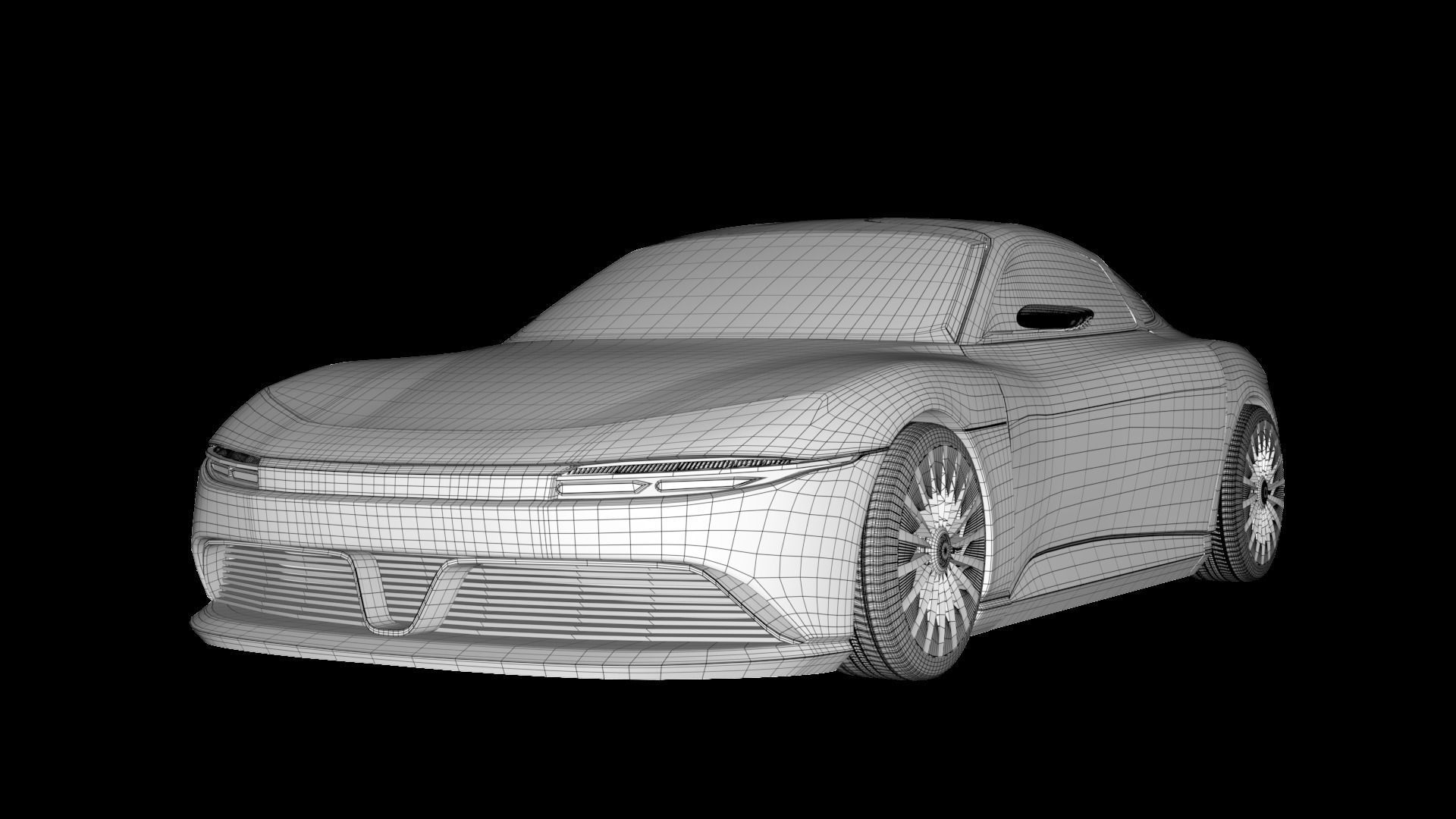 DeLorean Alpha 5   Rigged 3D model_11