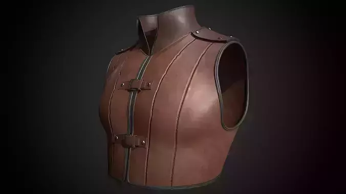 Medieval Leather Vest