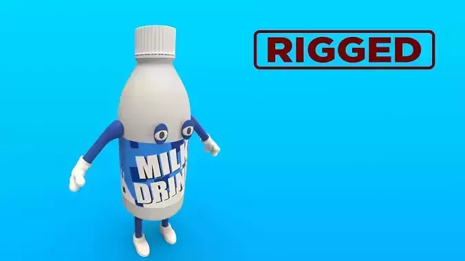 Cartoon Characters 3D model