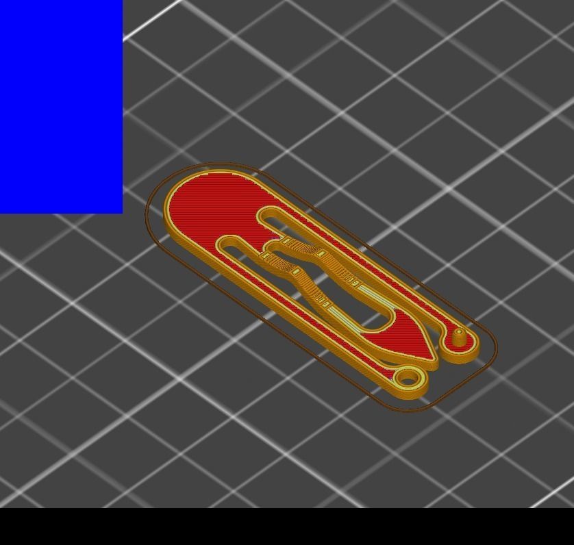 Snap Hair Clip 3D print model_30