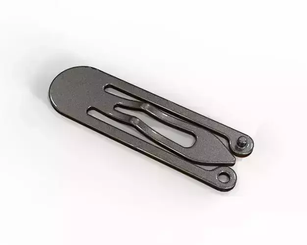 Snap Hair Clip 3D print model
