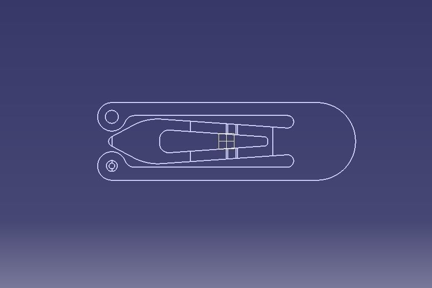 Snap Hair Clip 3D print model_4