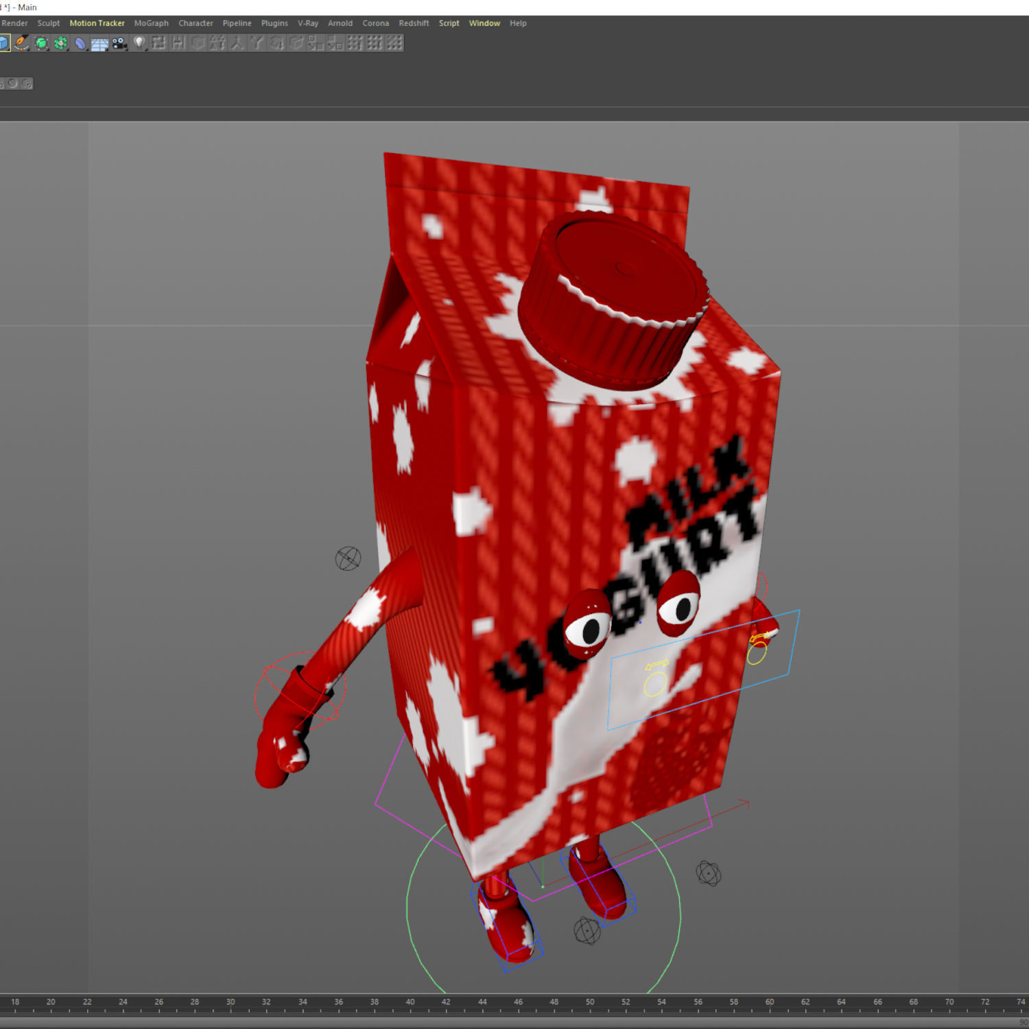 Cartoon Characters 3D model_9