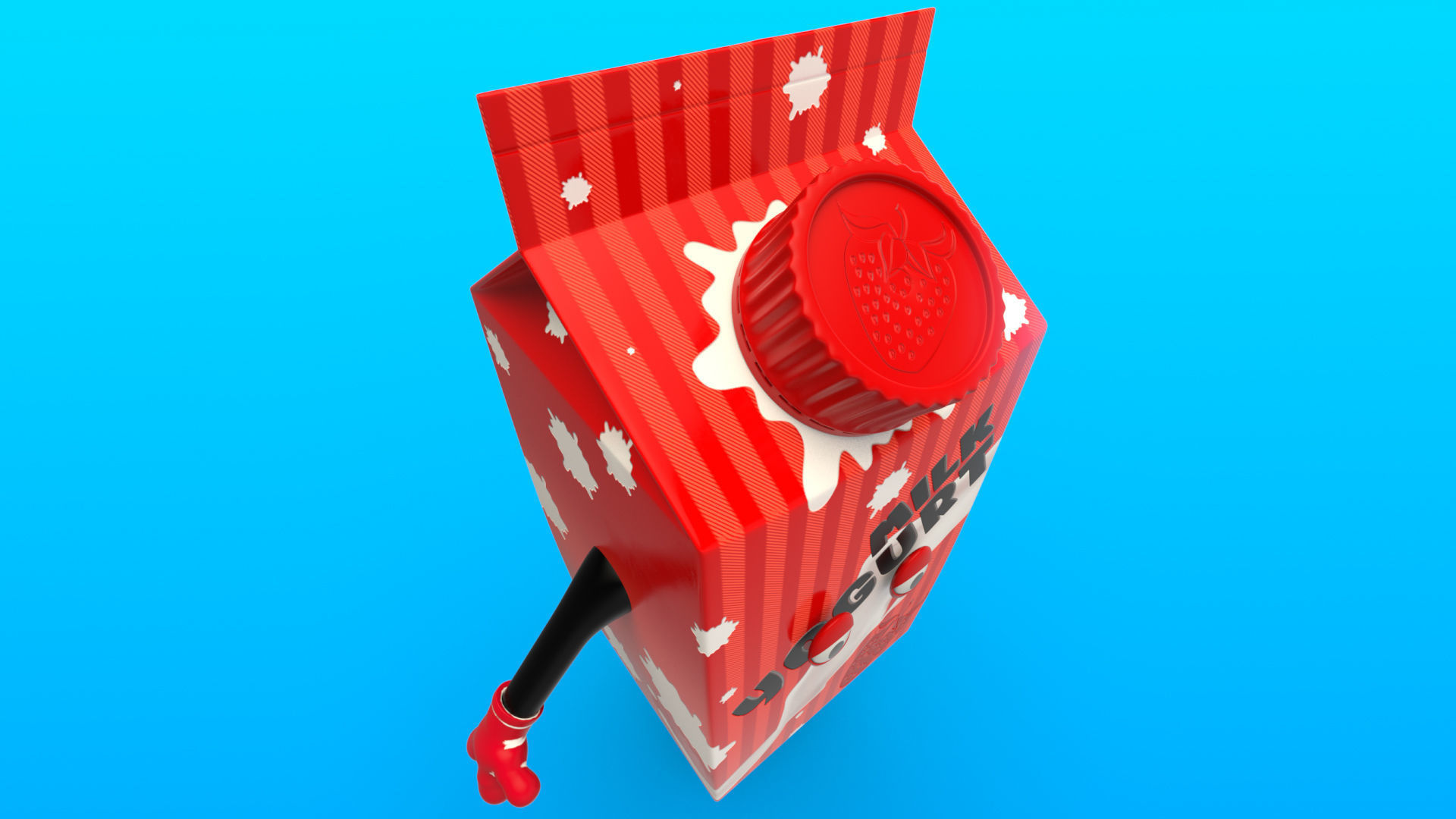 Cartoon Characters 3D model_8