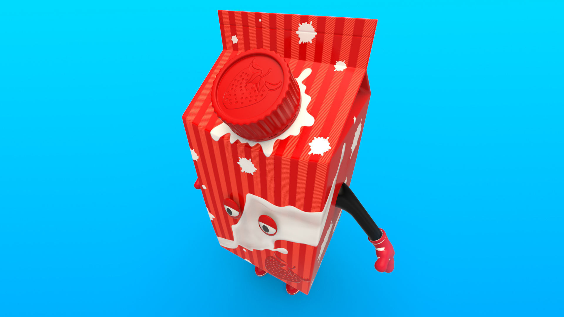 Cartoon Characters 3D model_5