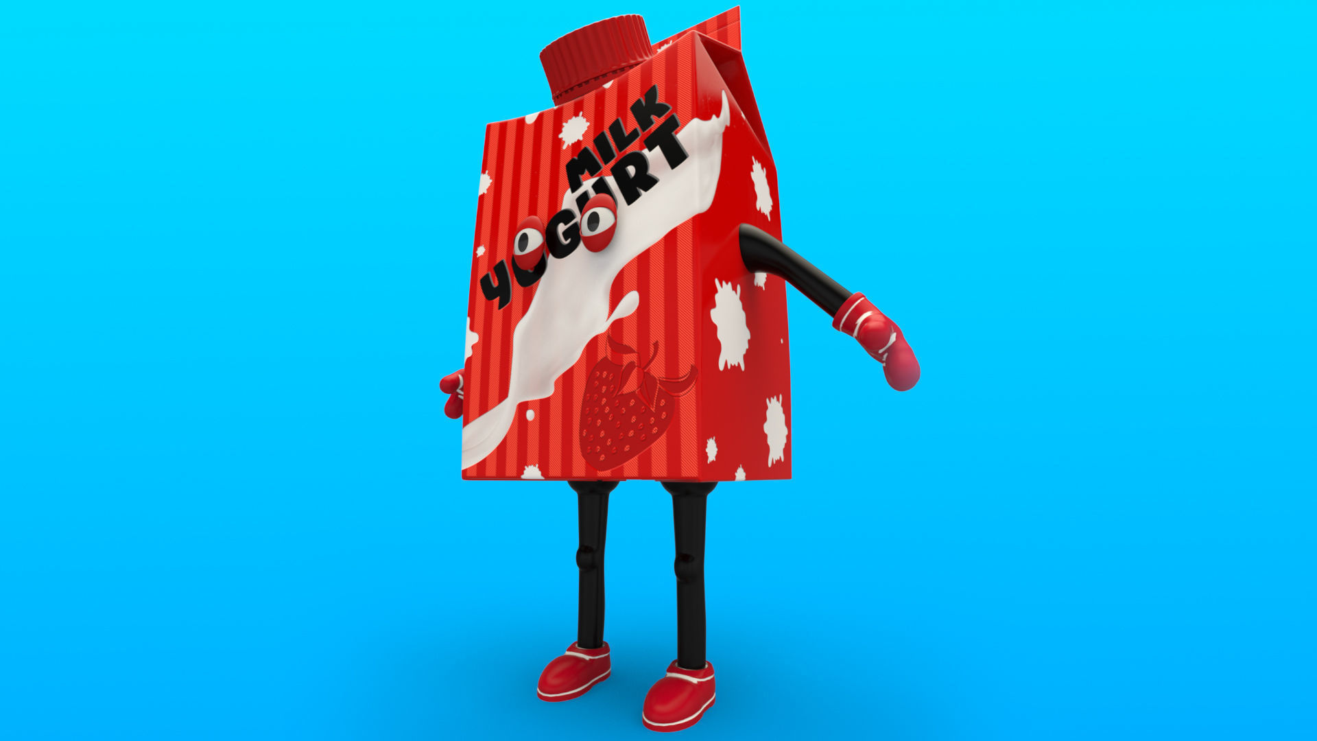 Cartoon Characters 3D model_7