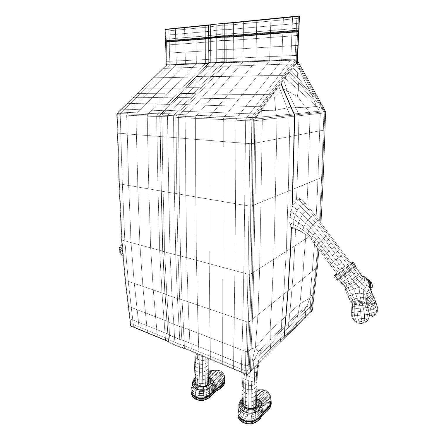 Cartoon Characters 3D model_15