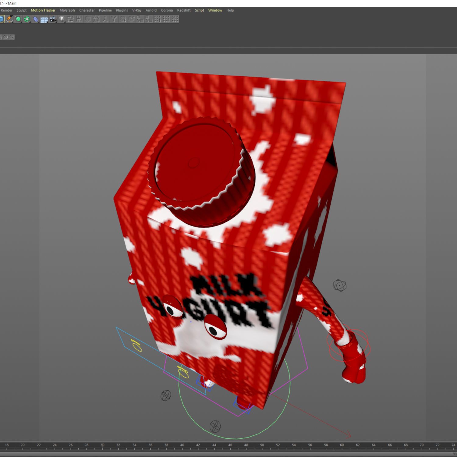 Cartoon Characters 3D model_10