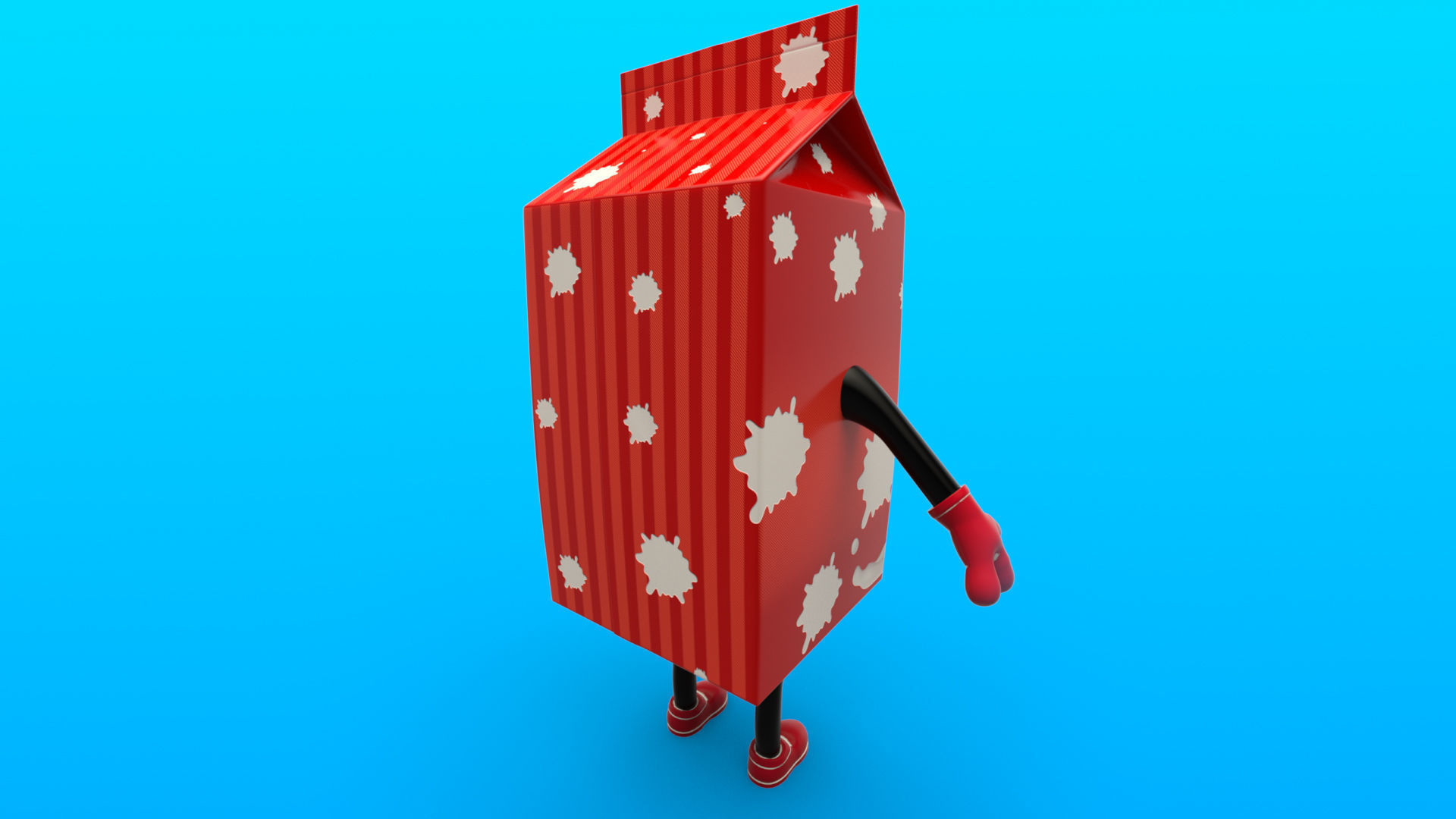 Cartoon Characters 3D model_6
