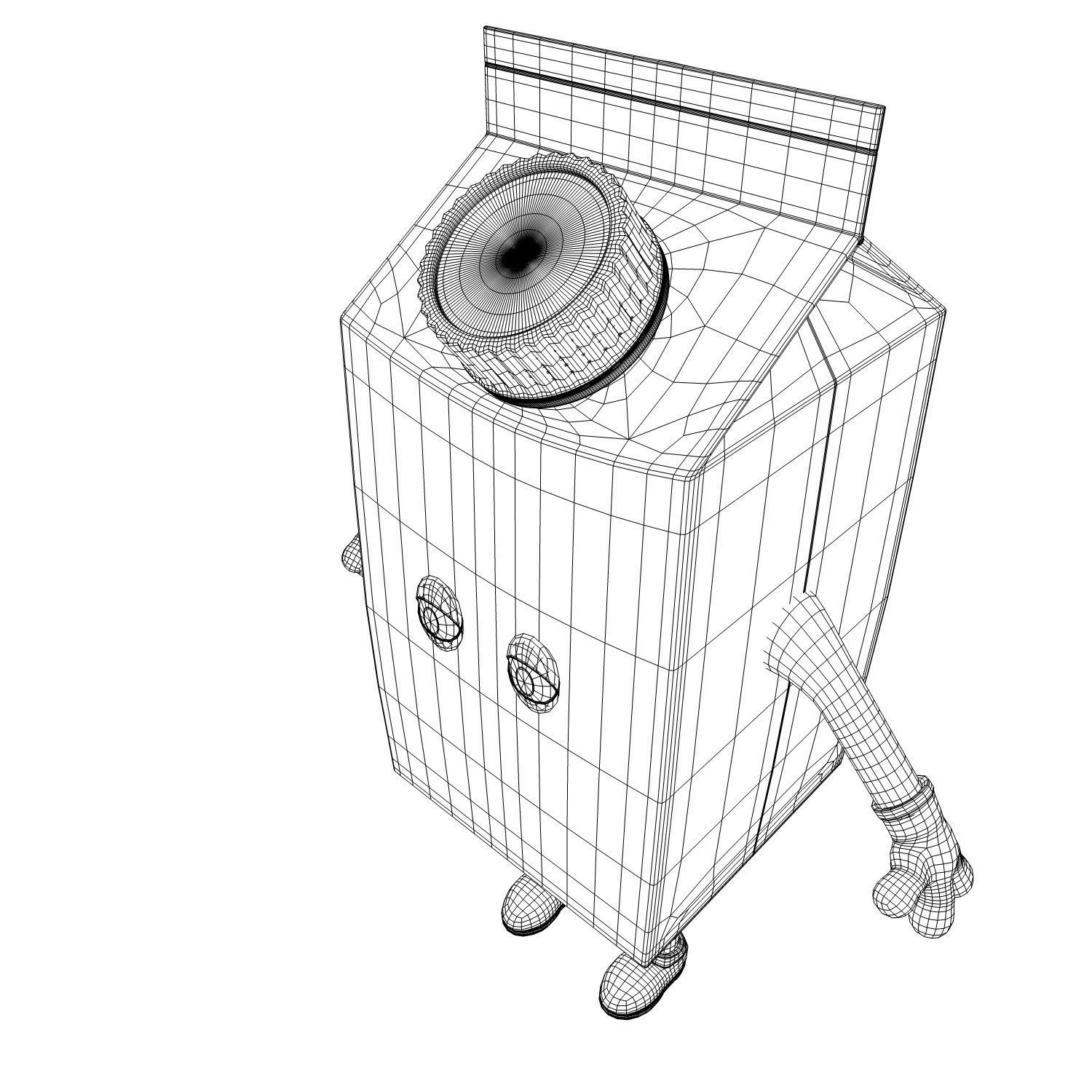 Cartoon Characters 3D model_14