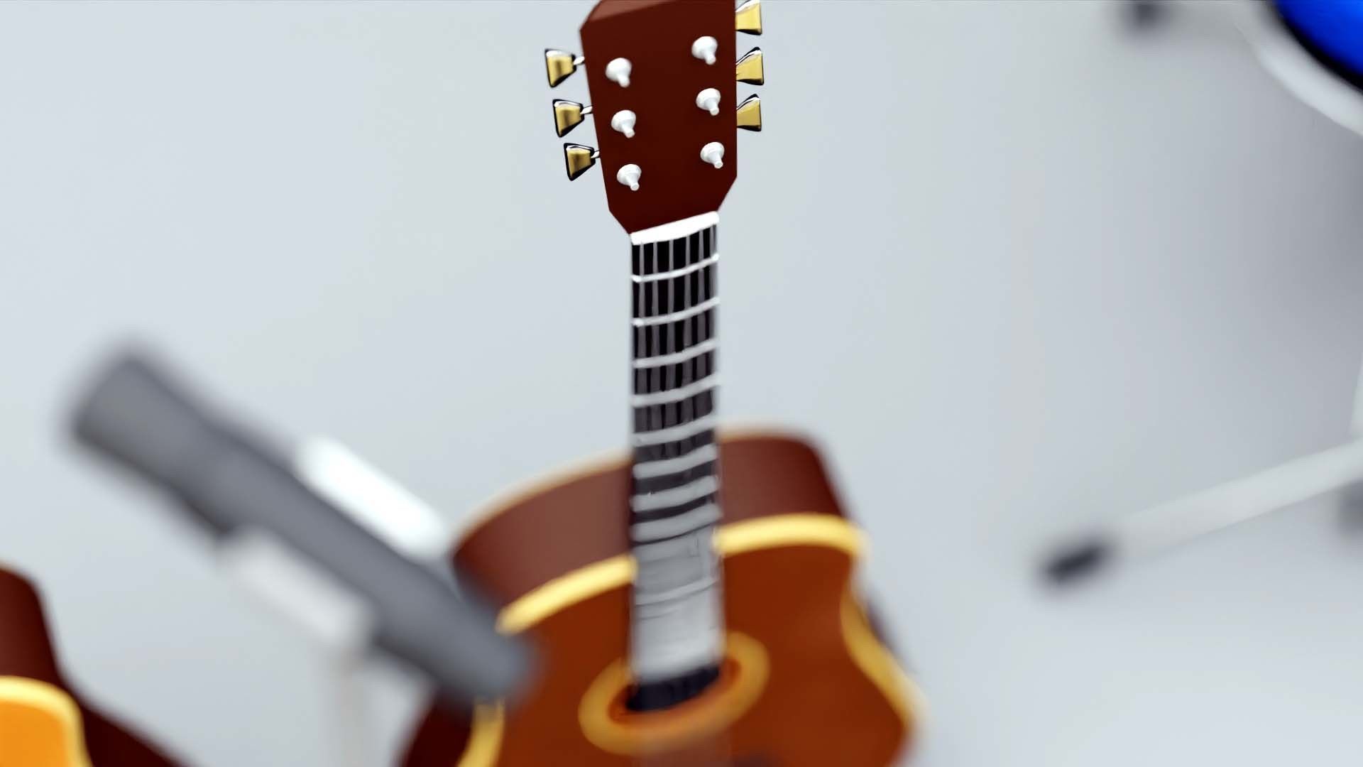 MUSICAL INSTRUMENTS PACK  3D model_21