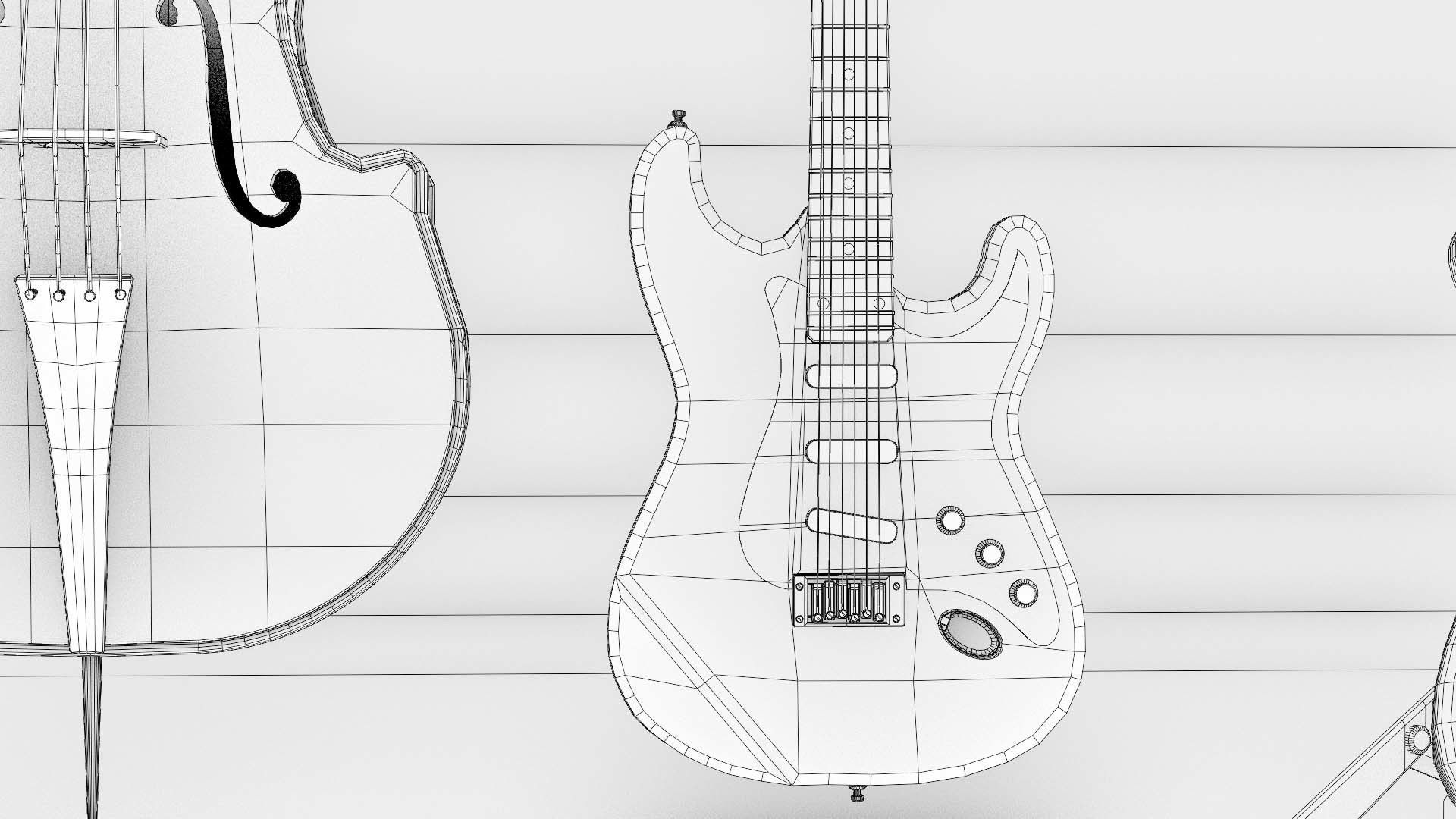 MUSICAL INSTRUMENTS PACK  3D model_32