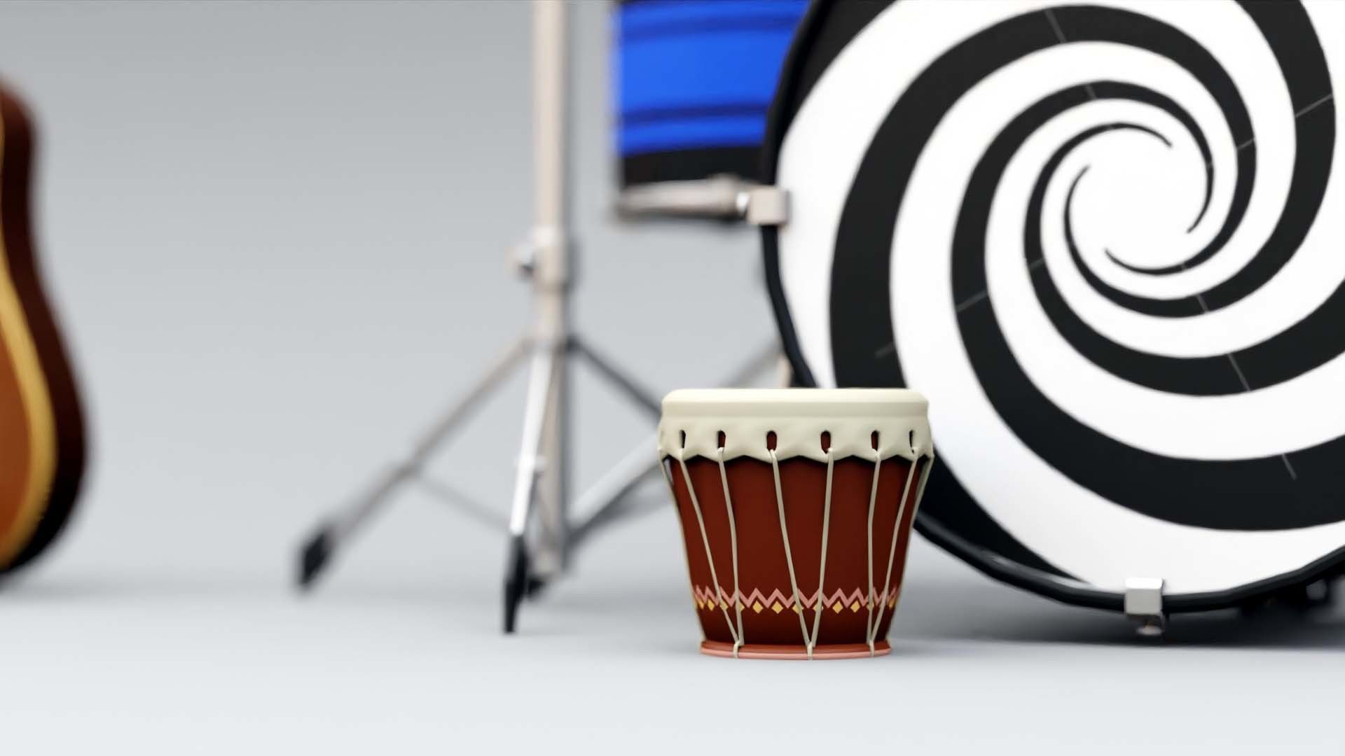 MUSICAL INSTRUMENTS PACK  3D model_19