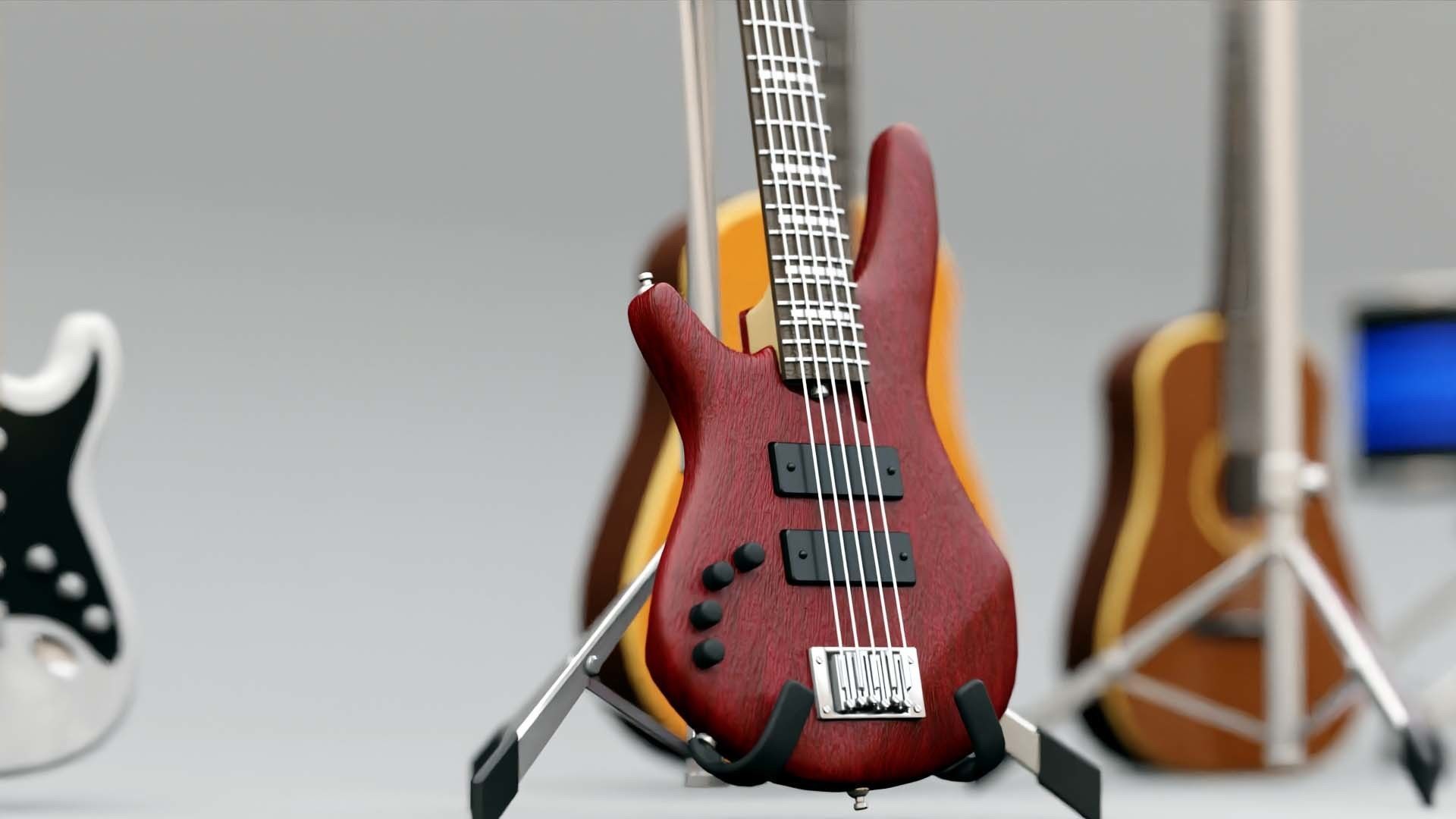 MUSICAL INSTRUMENTS PACK  3D model_26