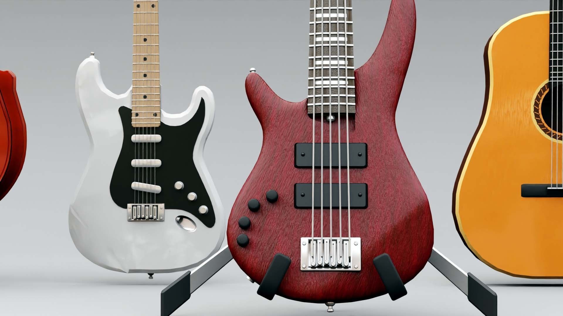 MUSICAL INSTRUMENTS PACK  3D model_16