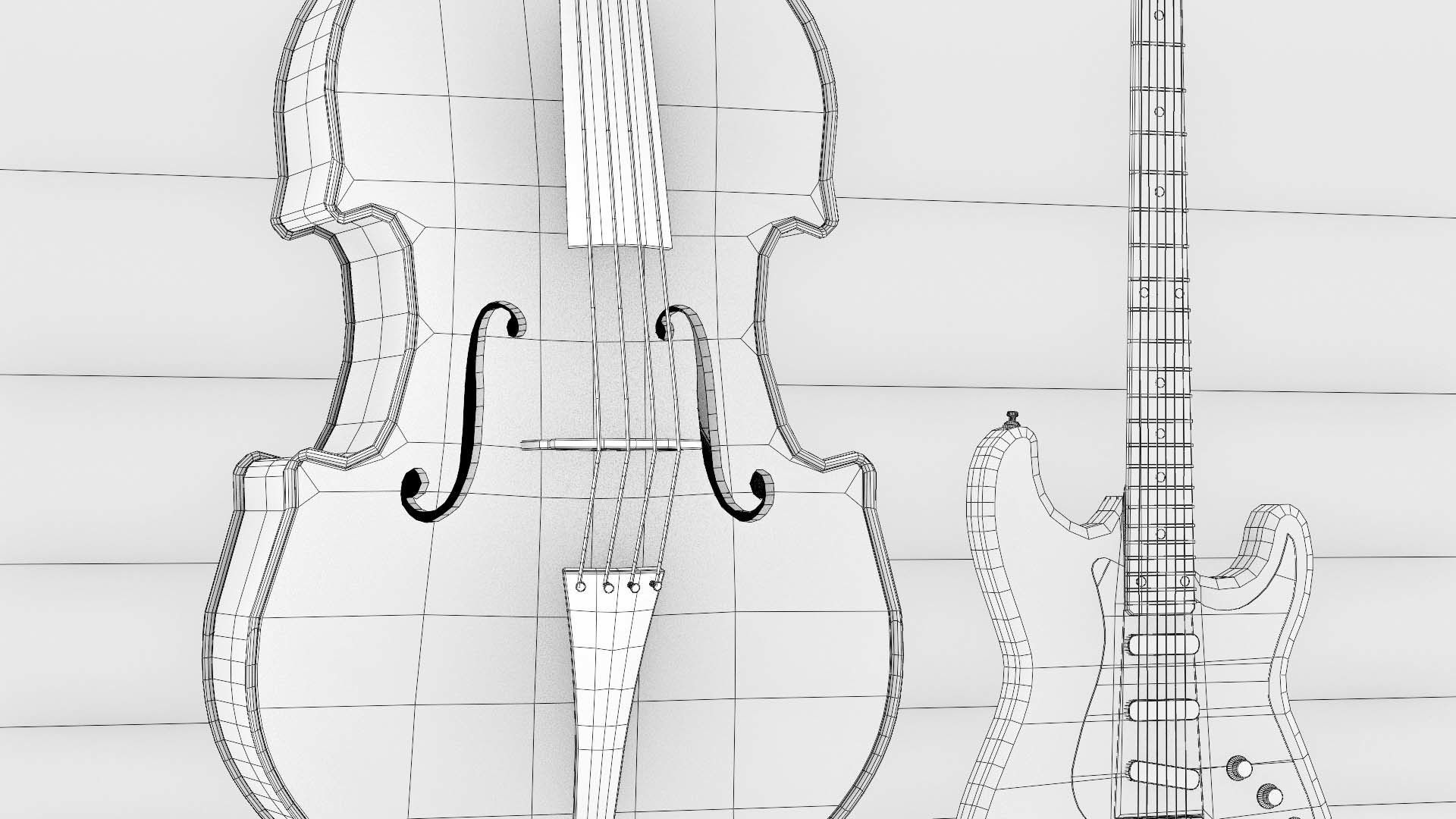 MUSICAL INSTRUMENTS PACK  3D model_31