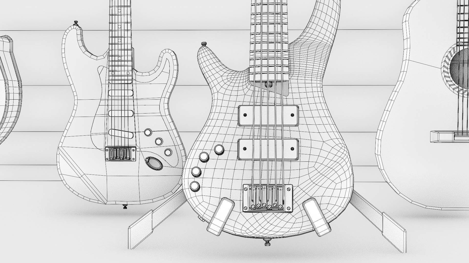 MUSICAL INSTRUMENTS PACK  3D model_33