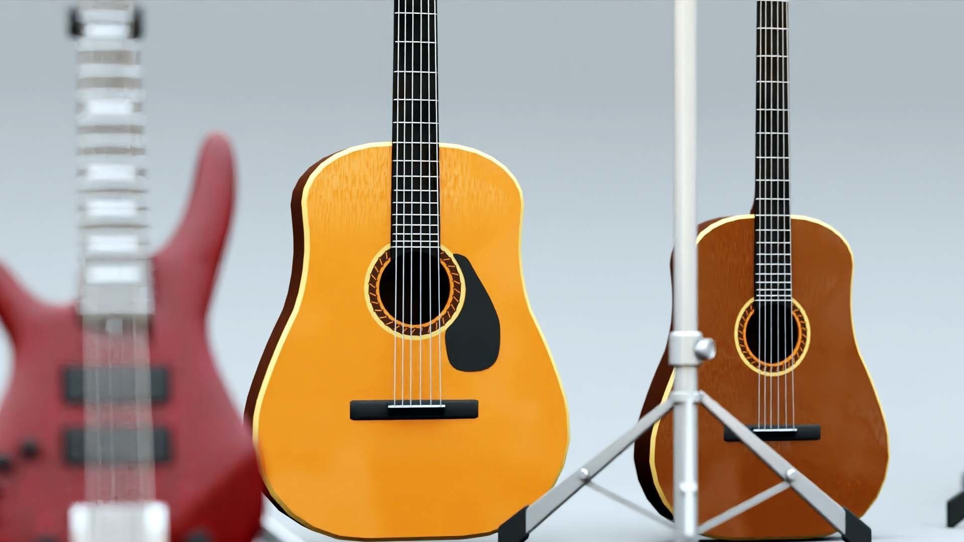 MUSICAL INSTRUMENTS PACK  3D model_27