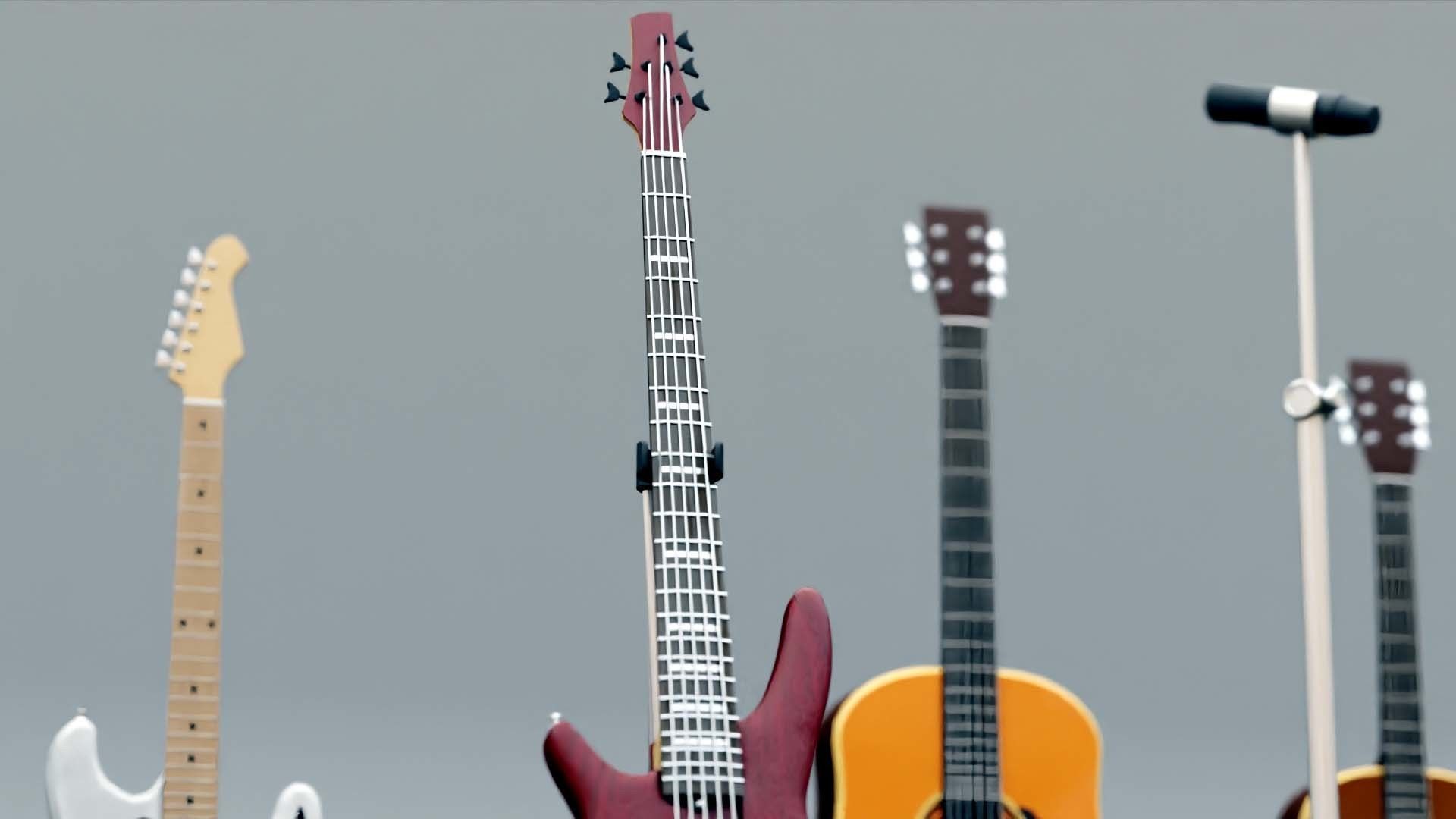 MUSICAL INSTRUMENTS PACK  3D model_23