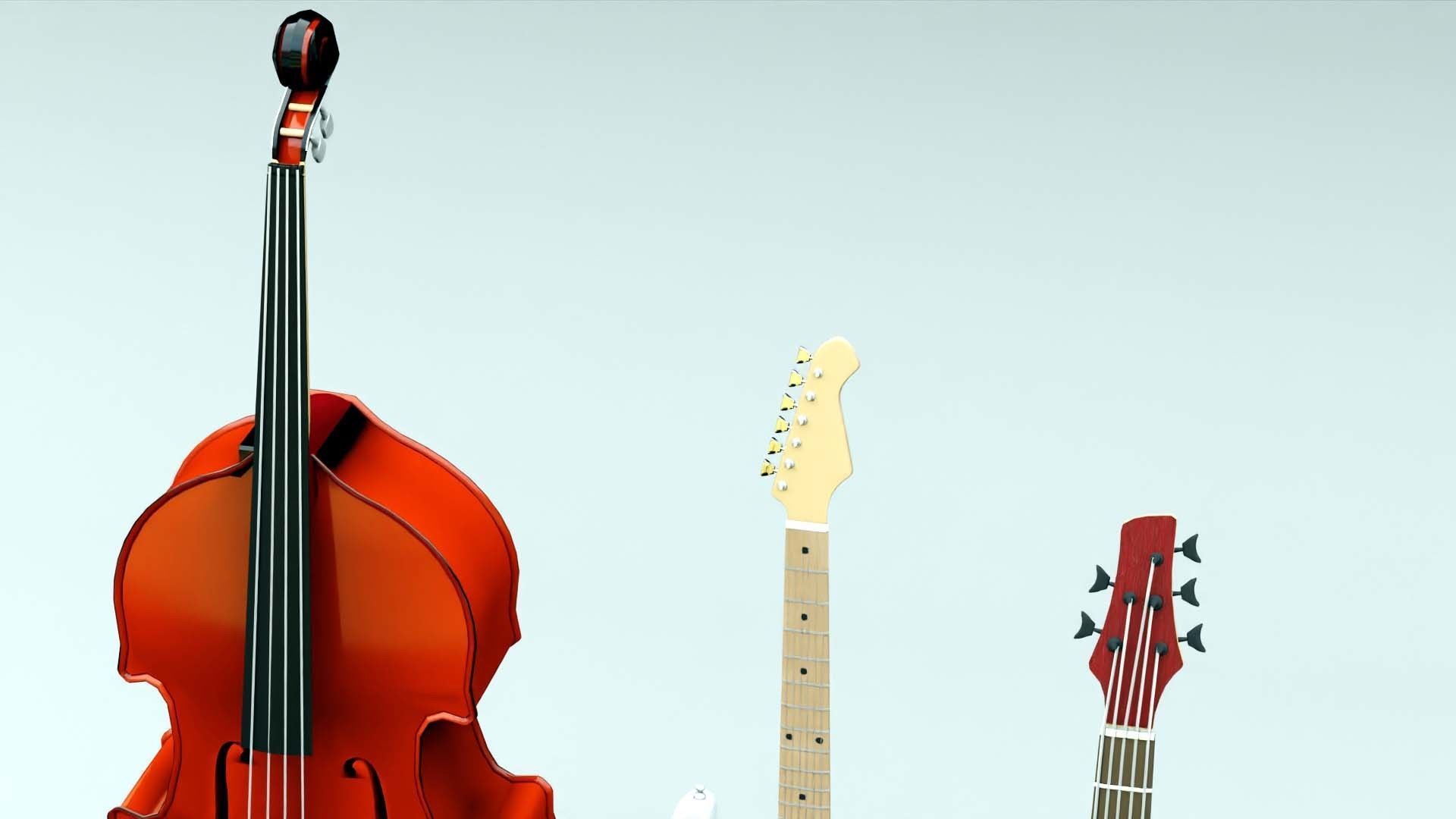 MUSICAL INSTRUMENTS PACK  3D model_14