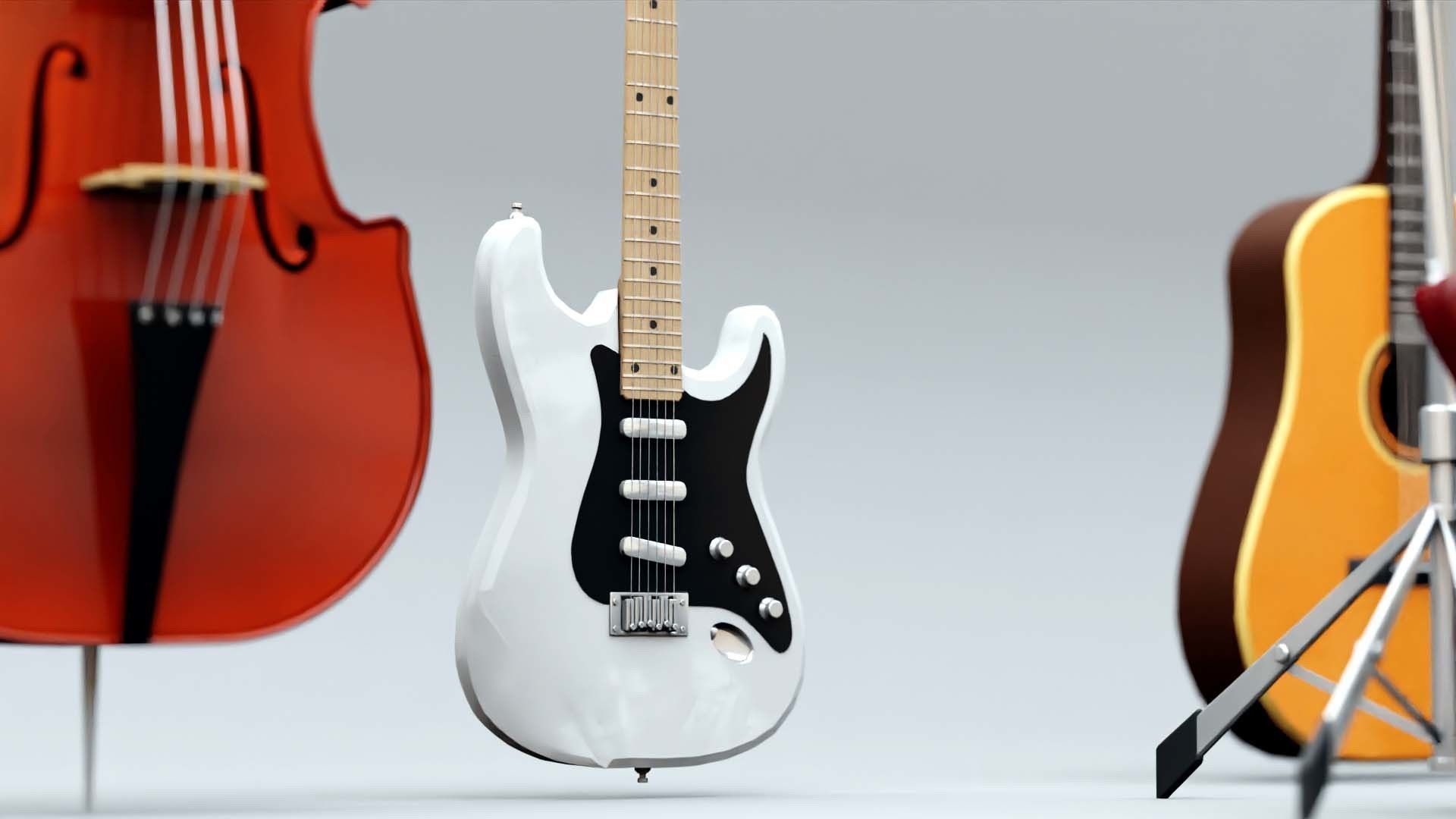 MUSICAL INSTRUMENTS PACK  3D model_25