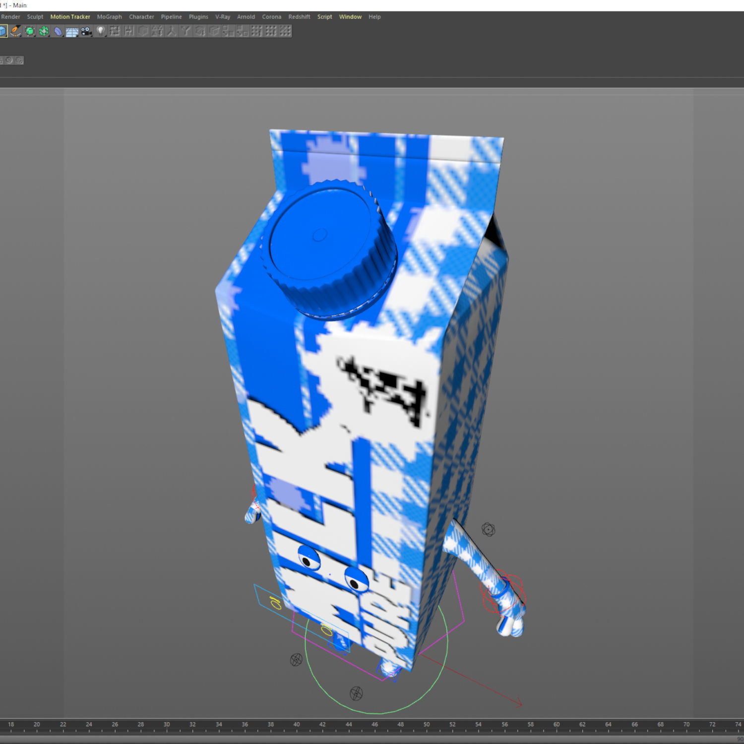 Cartoon Characters 3D model_10