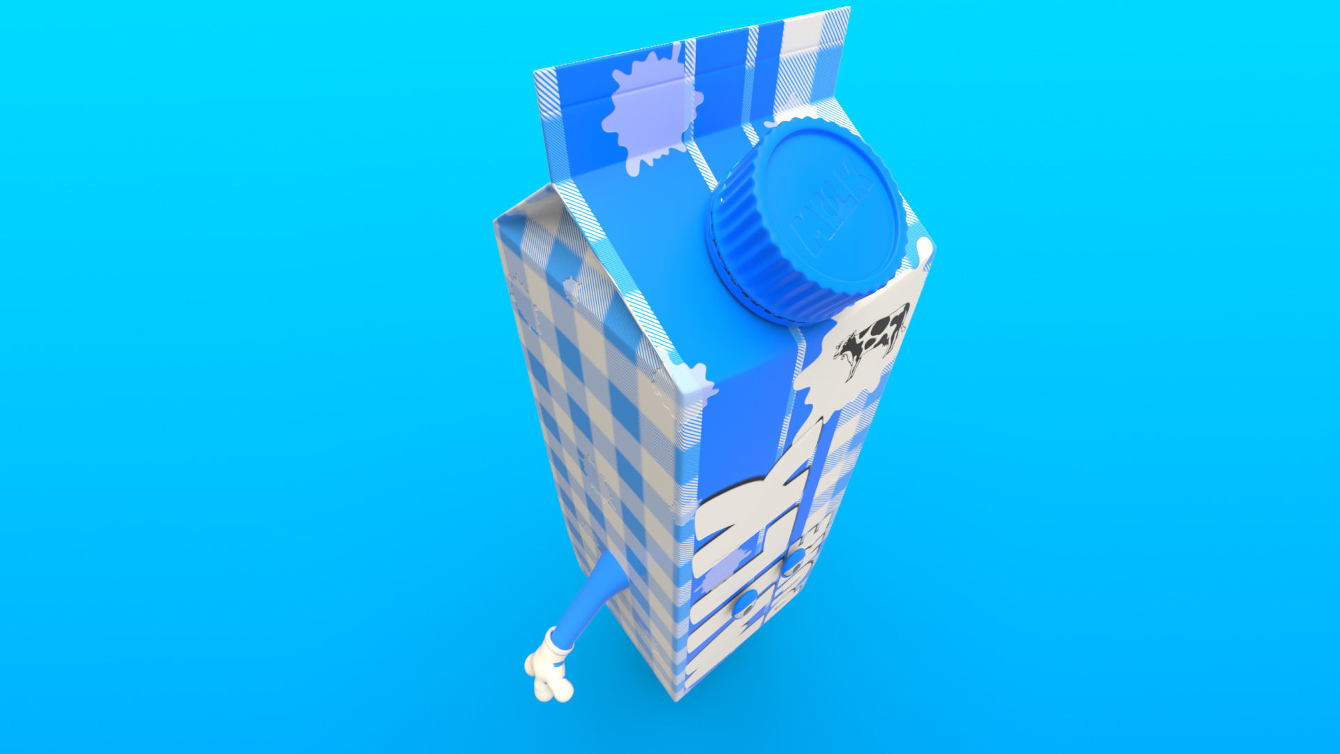 Cartoon Characters 3D model_8