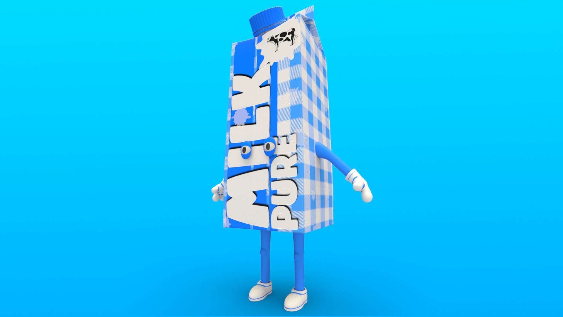 Cartoon Characters 3D model_7