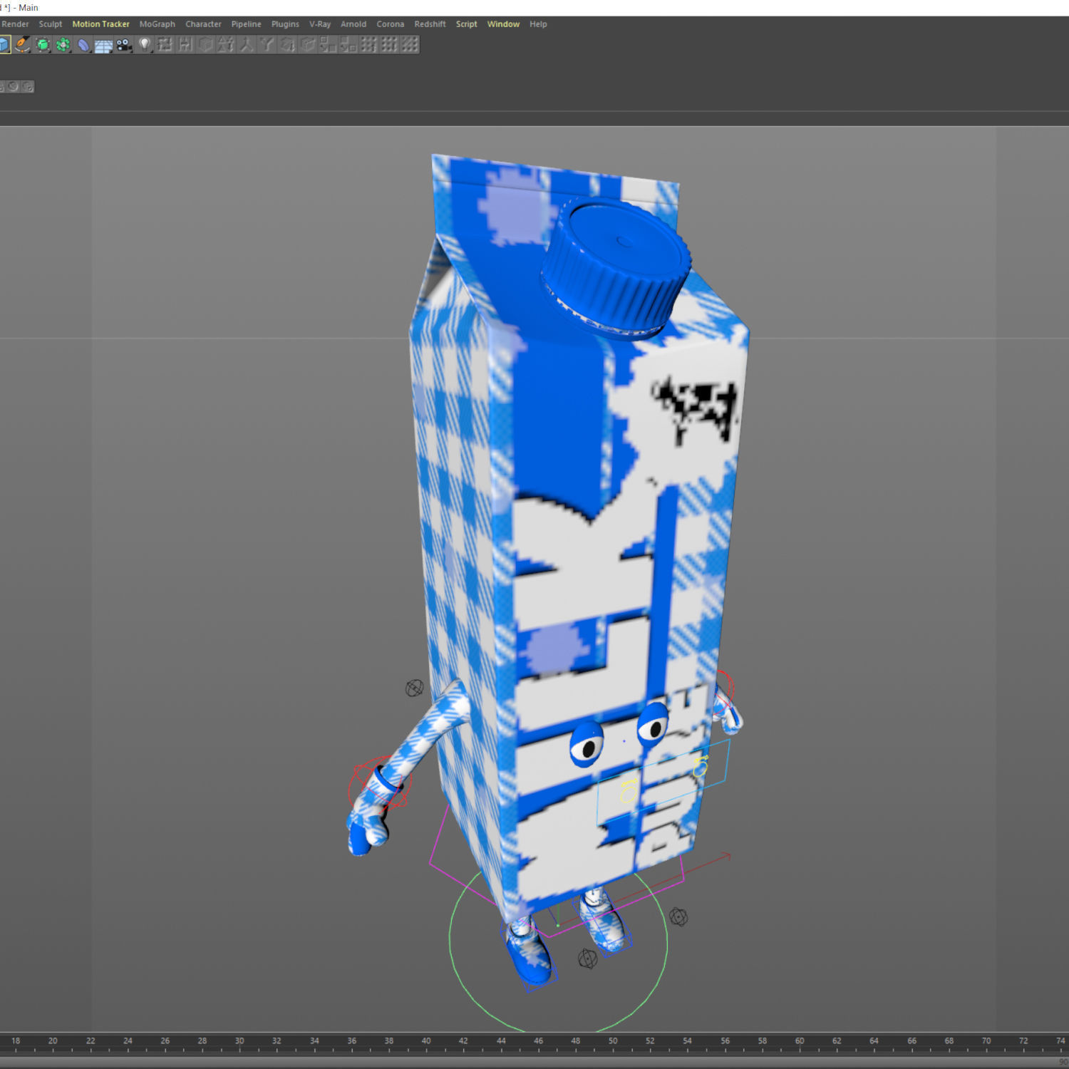 Cartoon Characters 3D model_9