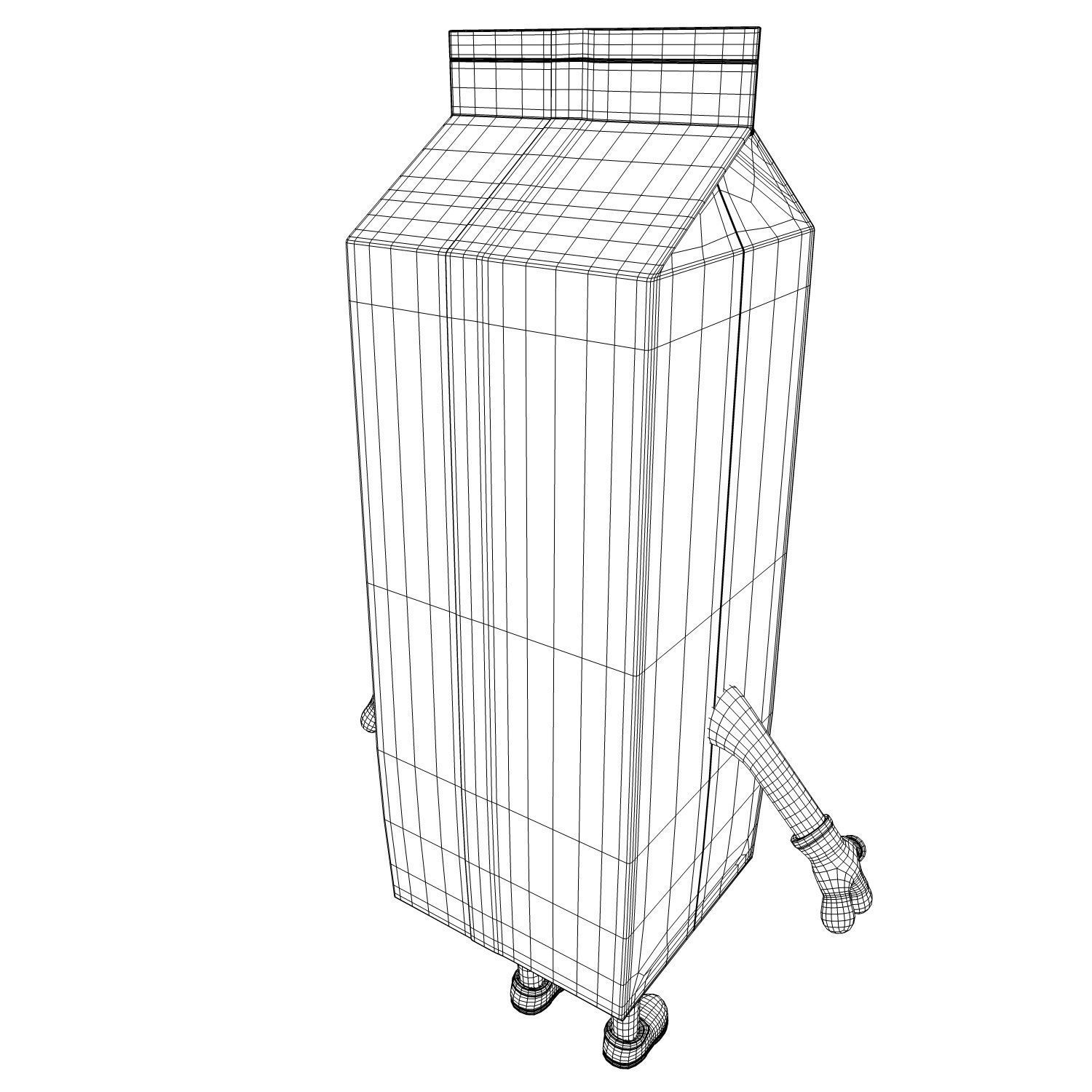 Cartoon Characters 3D model_15