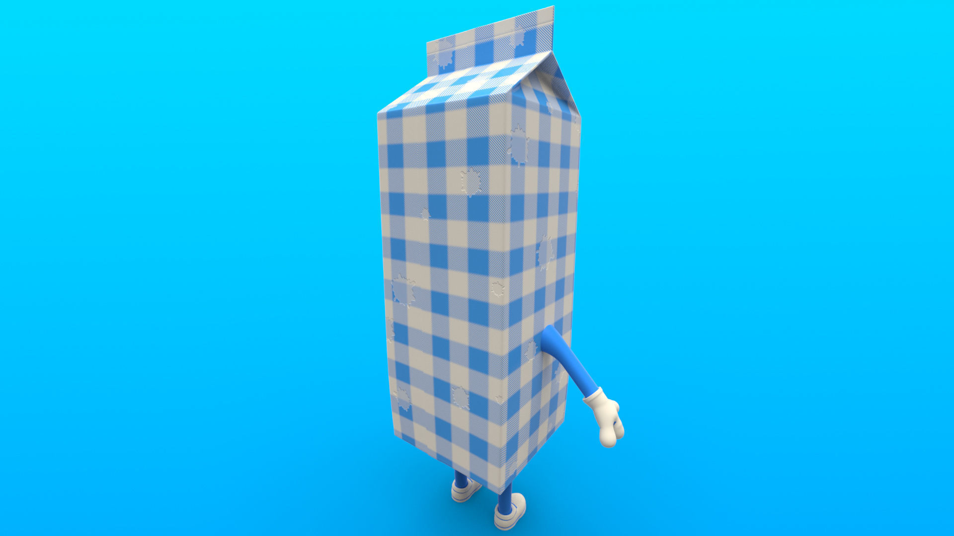 Cartoon Characters 3D model_6