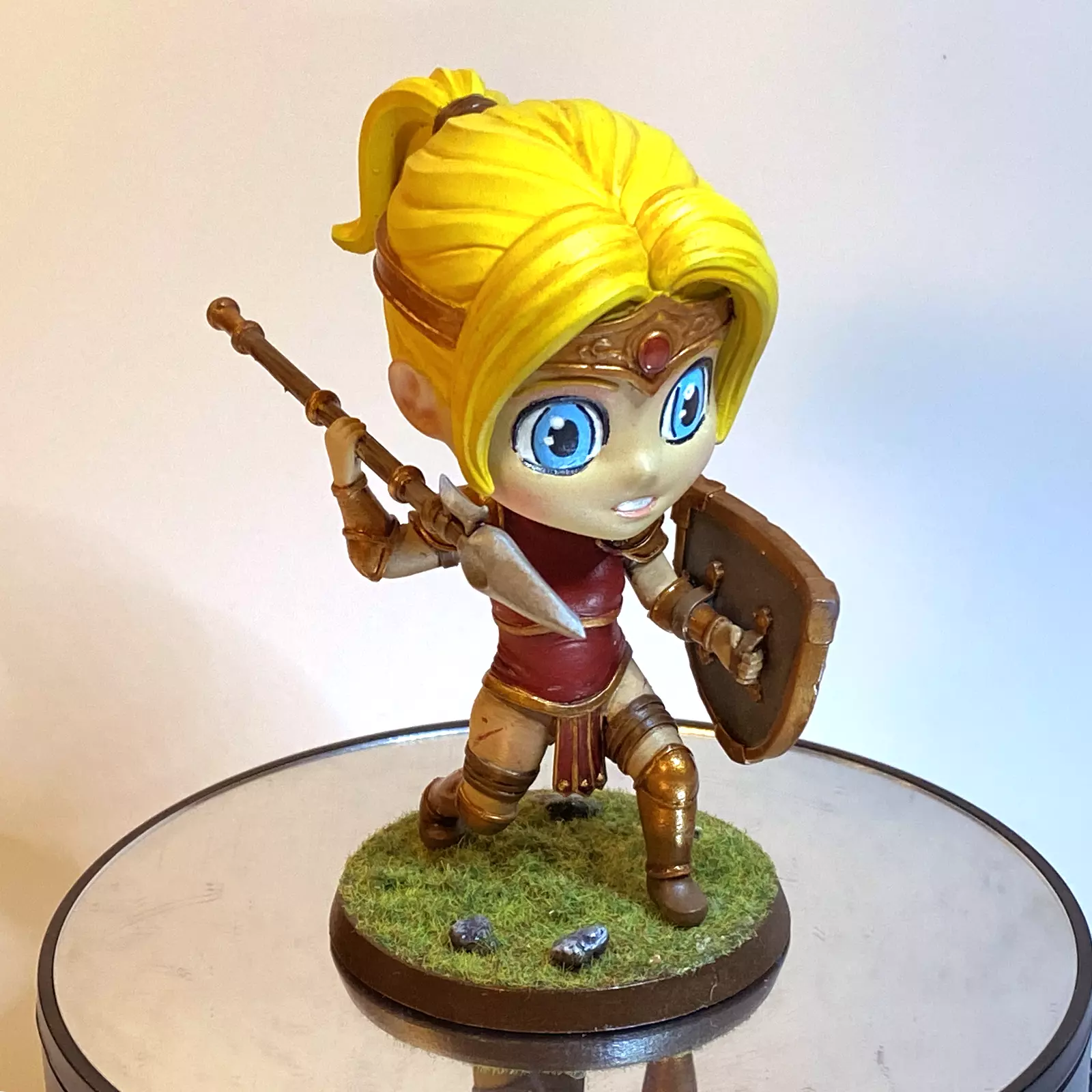 Diablo 2 Amazon Chibi Nendoroid style Figurine 3D Print STLs 3D print model_0