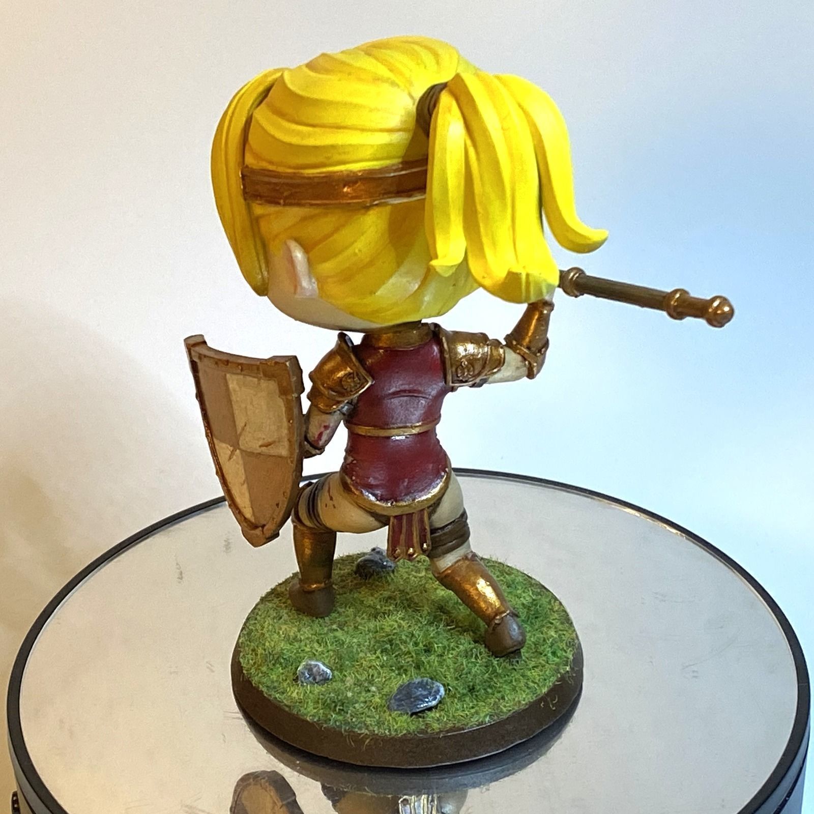 Diablo 2 Amazon Chibi Nendoroid style Figurine 3D Print STLs 3D print model_3