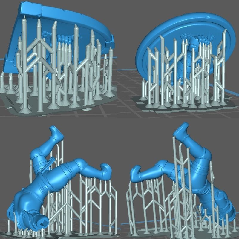 Diablo 2 Amazon Chibi Nendoroid style Figurine 3D Print STLs 3D print model_7