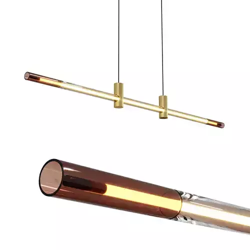 RA Line Linear Suspension Low-poly 3D model