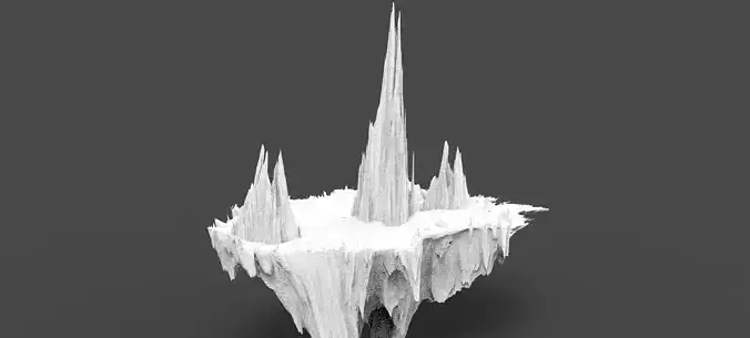 Floating Sharp Mountain 6 