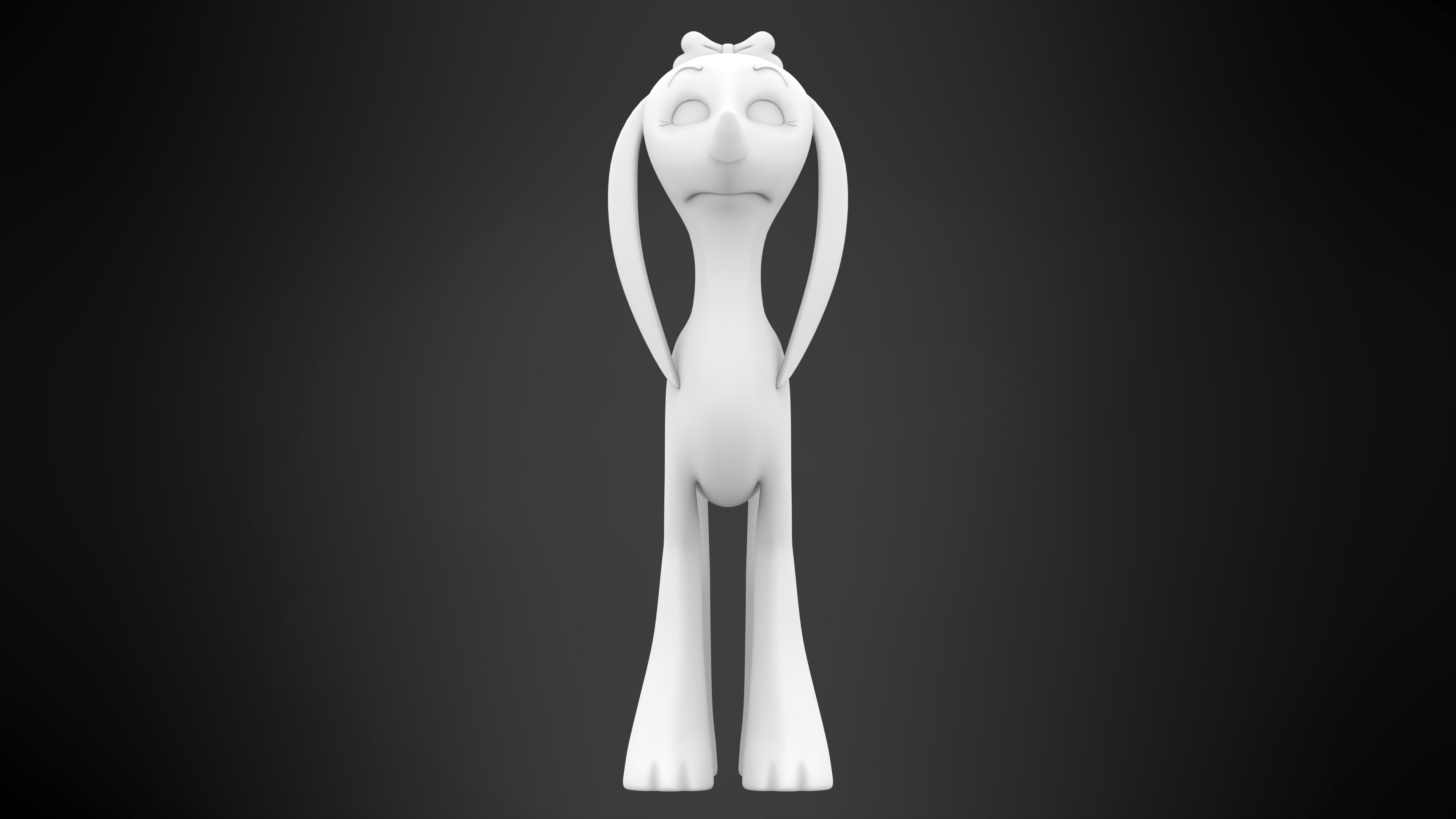 Vendella De Vil Low-poly 3D model_6