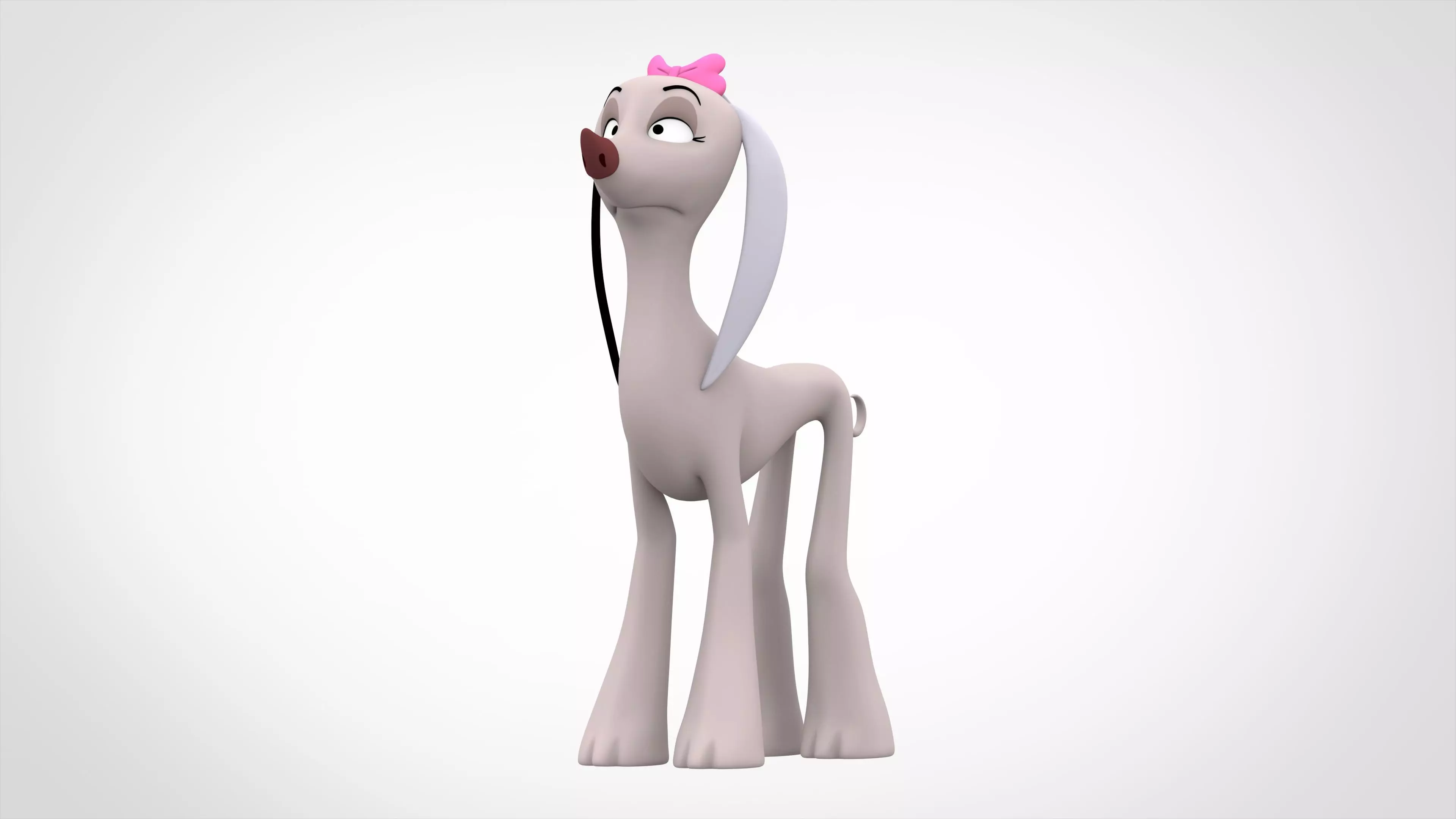 Vendella De Vil Low-poly 3D model_0