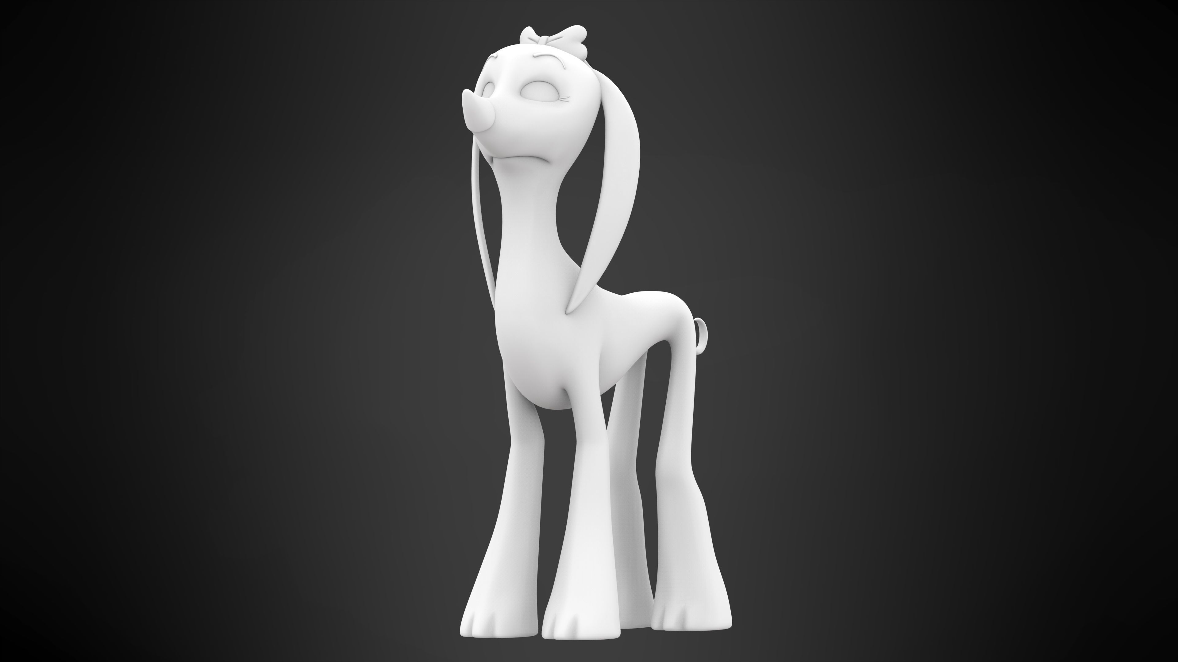 Vendella De Vil Low-poly 3D model_5